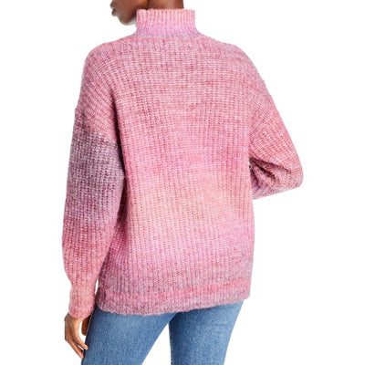 AQUA Mock Neck Sweater