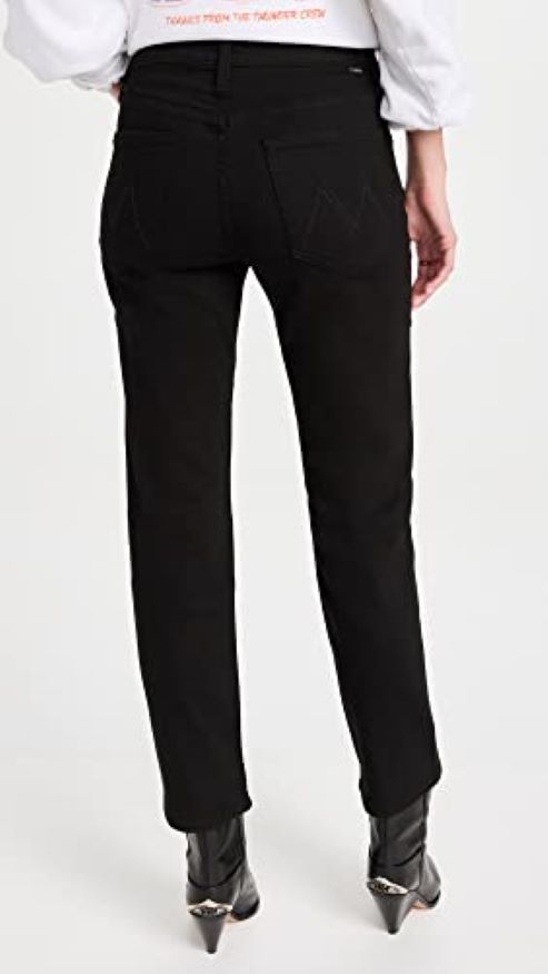 MOTHER The Tomcat High Rise Ankle Straight Jeans