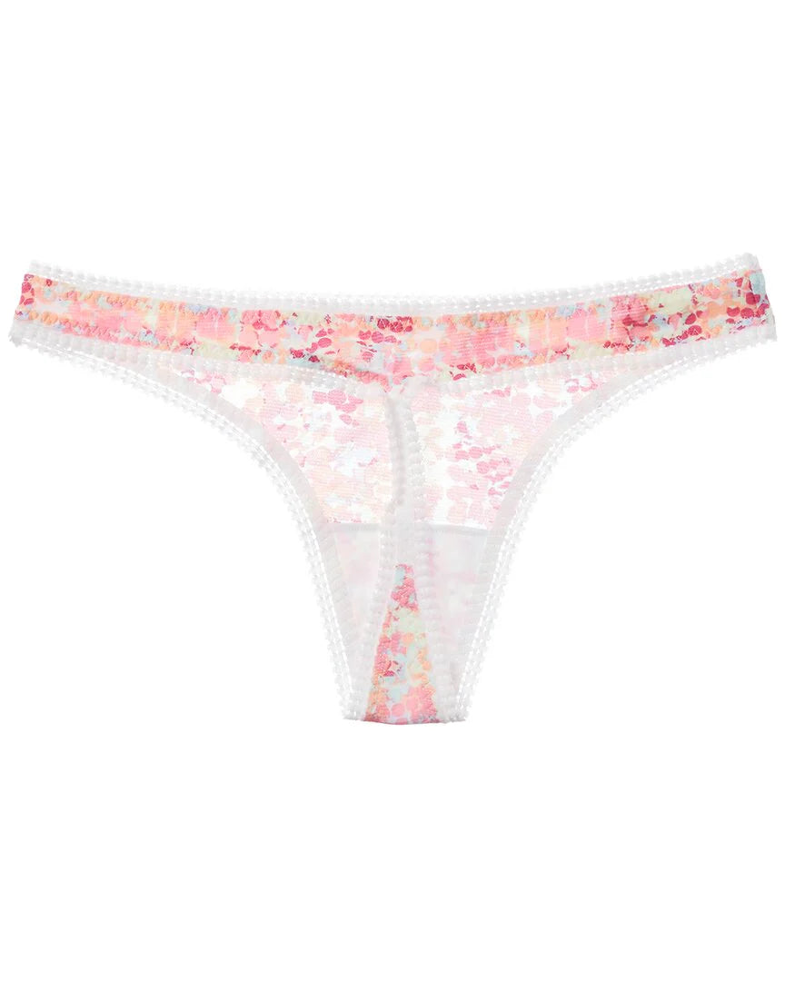 On Gossamer Printed Mesh Hip-G Thong