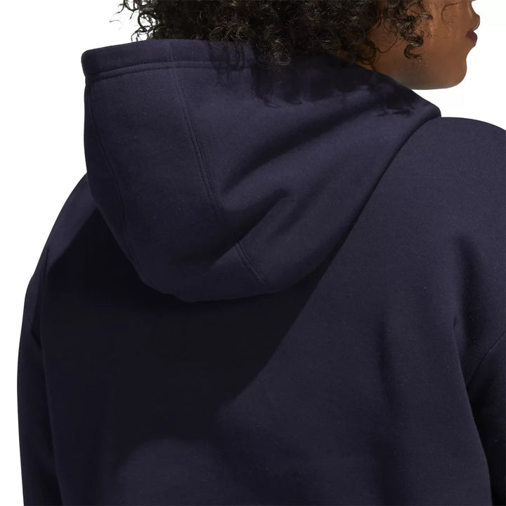 adidas Plus Size Dot-Print Logo Hooded Sweatshirt