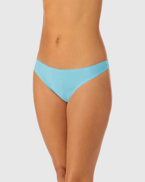 On Gossamer Cabana Cotton Blend Stretch Hip Bikini