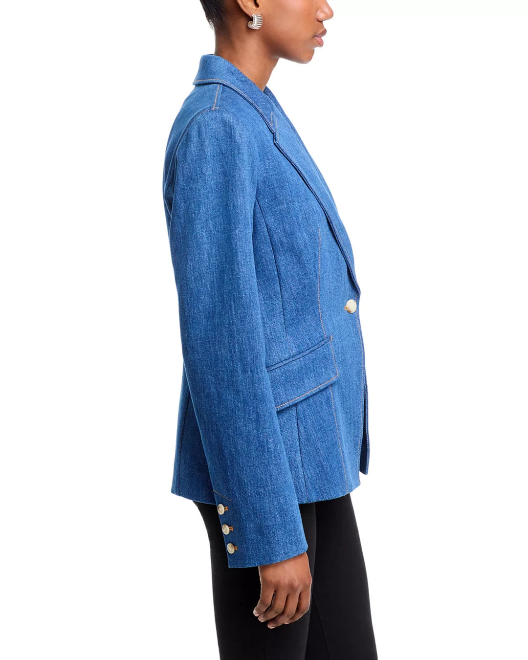 PAIGE Candace Denim Blazer MSRP $459