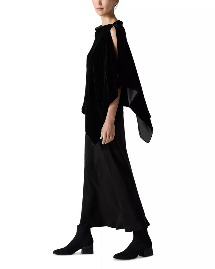 Eileen Fisher Velvet Poncho MSRP $248