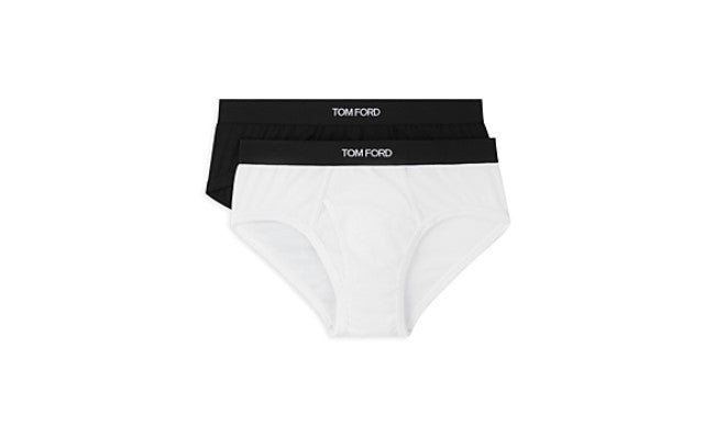 Tom Ford Cotton Blend Briefs, Set of 2 MSRP $90