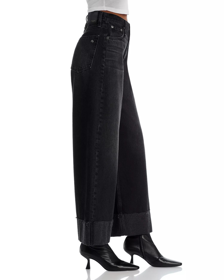 Rag & Bone Sofie High Rise Wide Leg Jeans MSRP $278