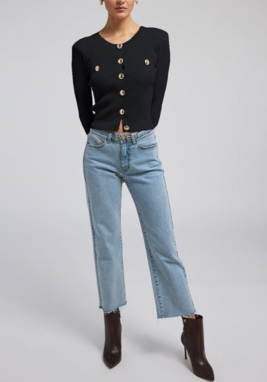 Generation Love Pennie Rib Knit Cardigan