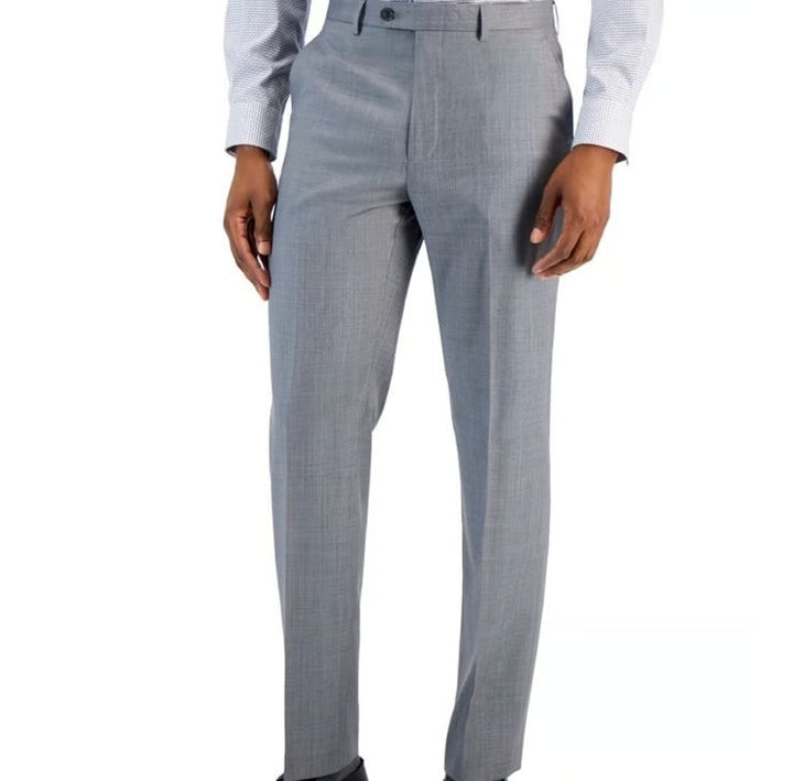 Ralph Lauren Men's Classic-Fit UltraFlex Stretch Flat Front Suit Pants MSRP $190