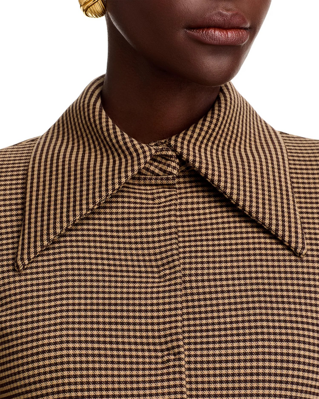 A.W.A.K.E. MODE Gingham Shirt MSRP $740