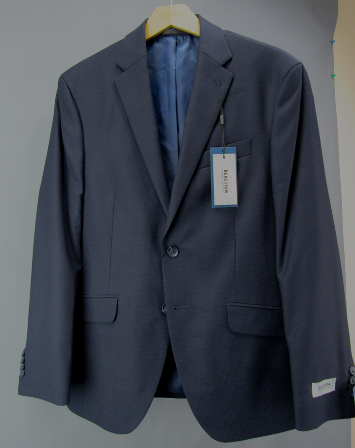 Kenneth Cole Reaction Ready Flex Slim-Fit Suit Jacket # 4D 1253 NEW