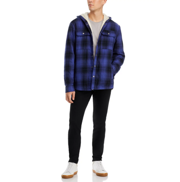 The North Face® Plaid Hooded Campshire Shirt Jacket MSRP $150