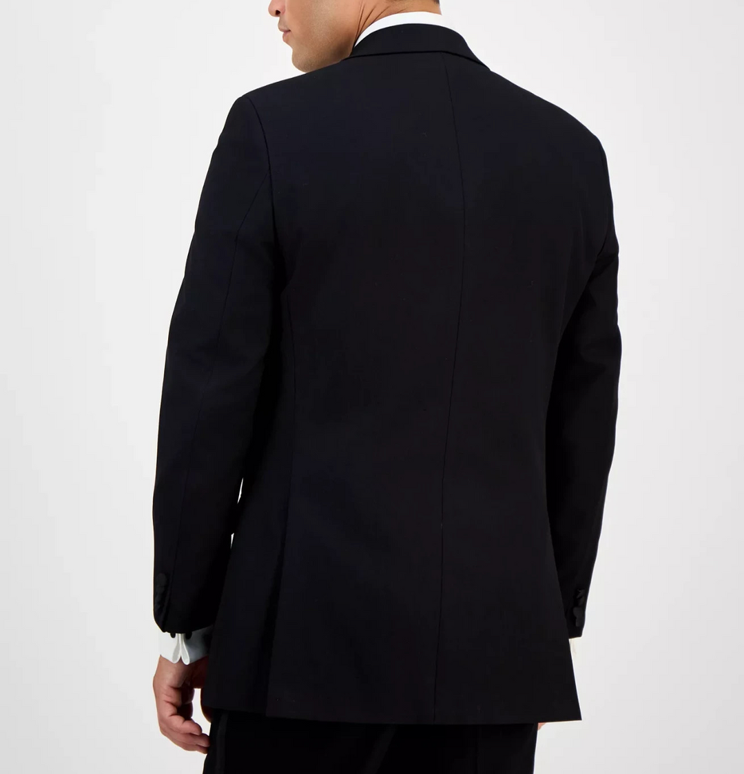 Alfani Men's Classic-Fit Stretch Black Tuxedo Jacket MSRP $360