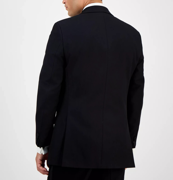 Alfani Men's Classic-Fit Stretch Black Tuxedo Jacket MSRP $360