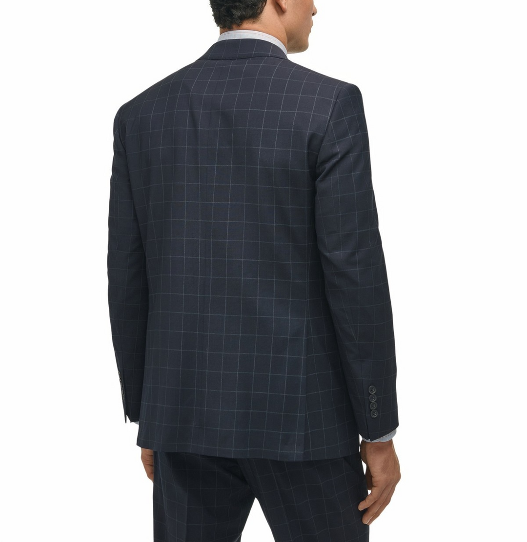 B By Brooks Brothers Classic-Fit Wool Blend Suit Separates Jacket MSRP $450