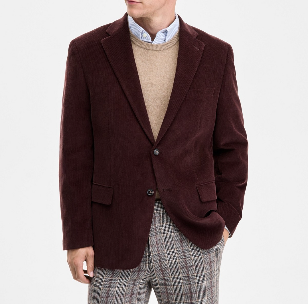 Tommy Hilfiger  Modern-Fit Corduroy Sport Coat MSRP $295 (36S;40S;42S;44S;46S)