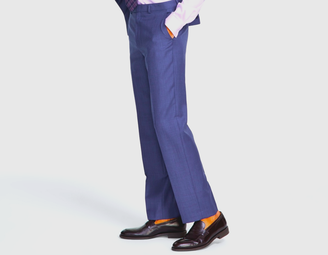 Michael Kors Wool-Blend Stretch Solid Suit Pants MSRP $200