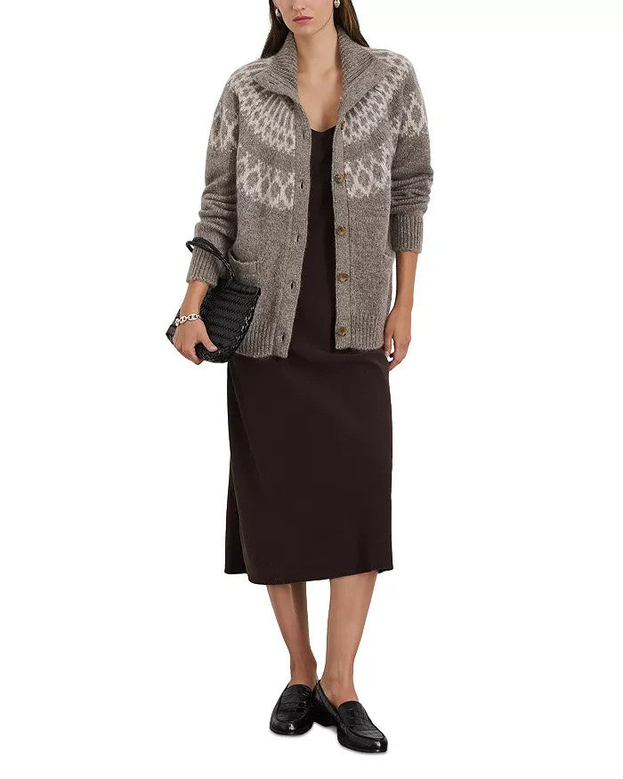 Alex Mill Louie Fair Isle Cardigan MSRP $275