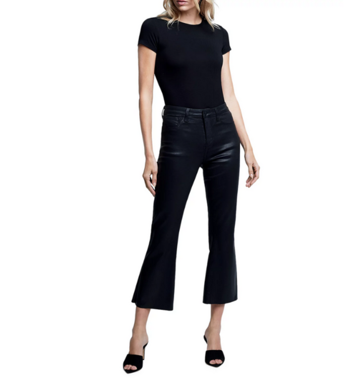 L'AGENCE Kendra High Rise Cropped Flared Jeans MSRP $285