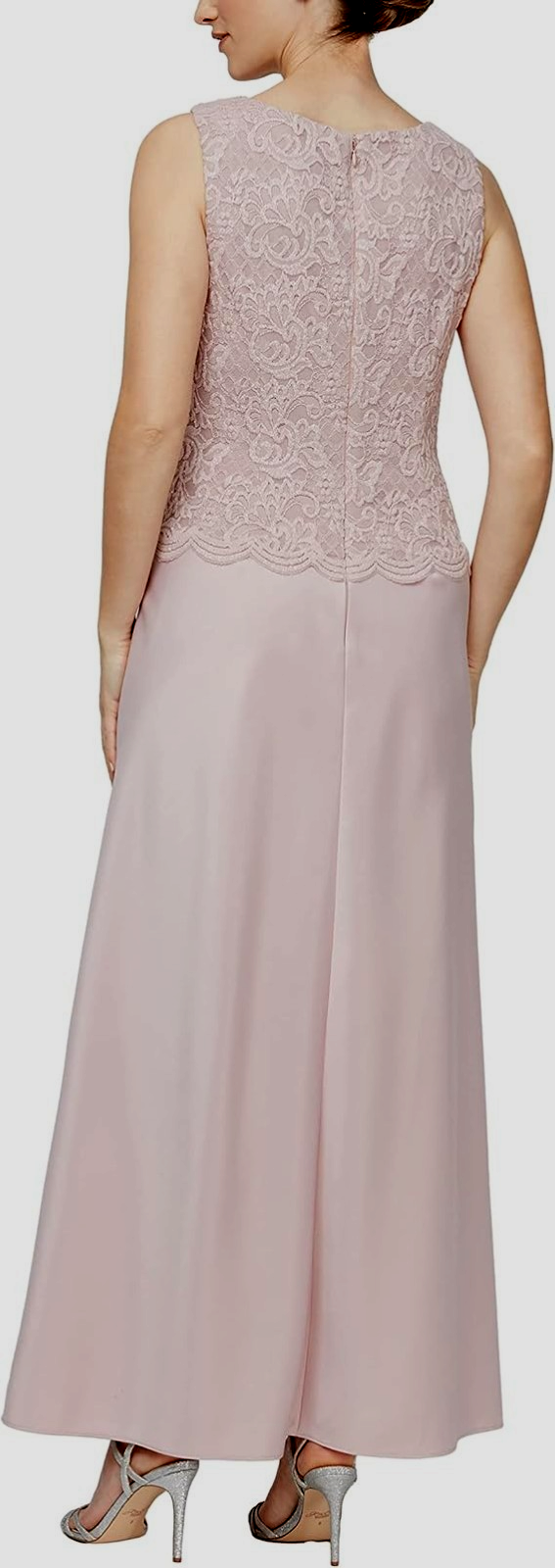 Alex Evenings Lace Jacket & Lace-Top Gown MSRP $229
