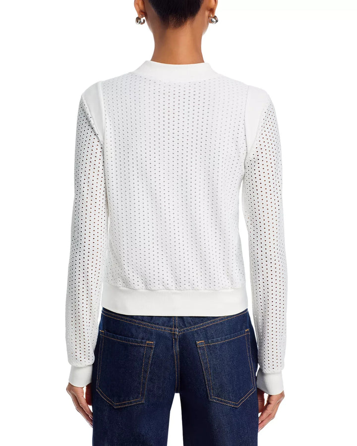 Six Fifty The Cutout Zip Up Sweater MSRP $88