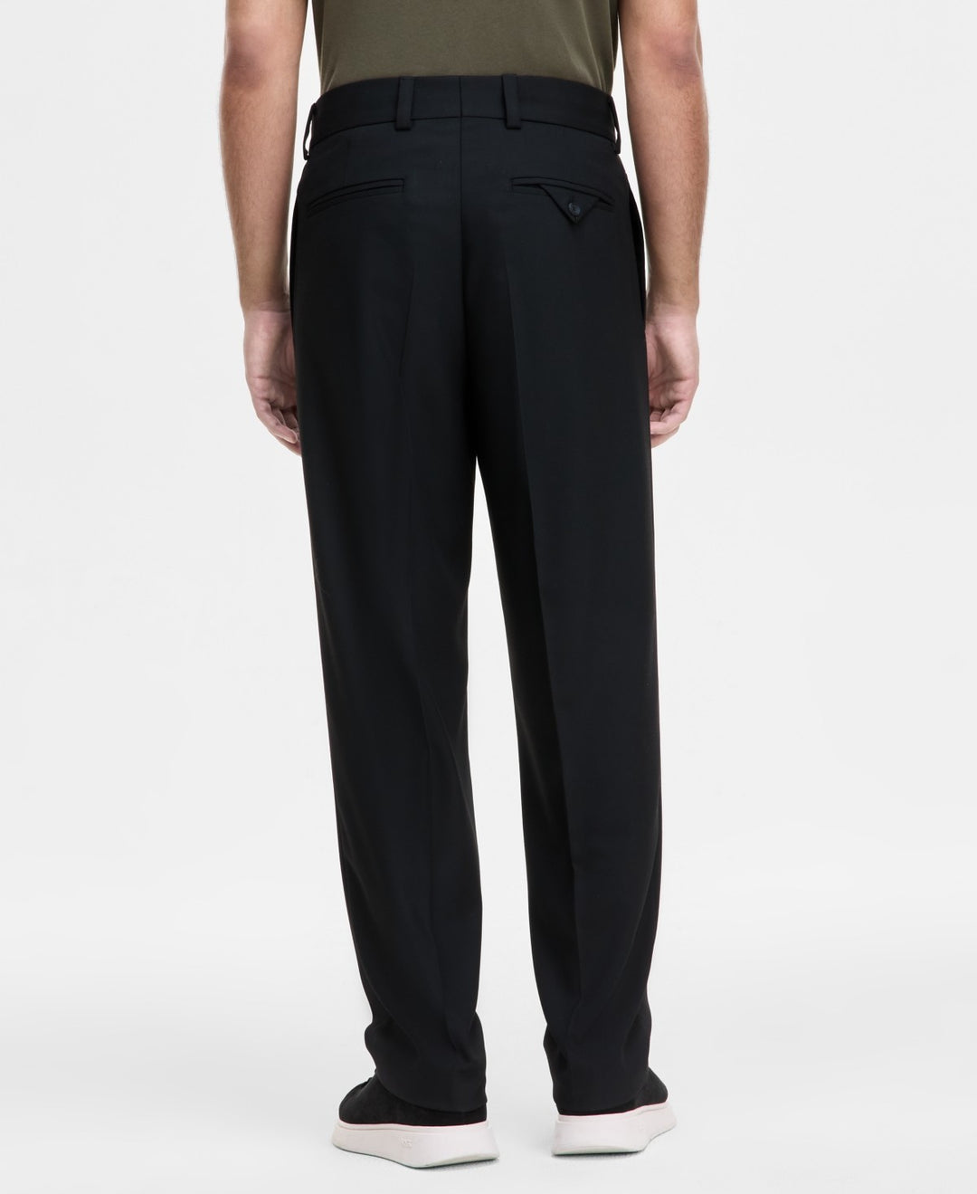 HUGO by Hugo Boss Men's Modern-Fit Black Pants MSRP $178