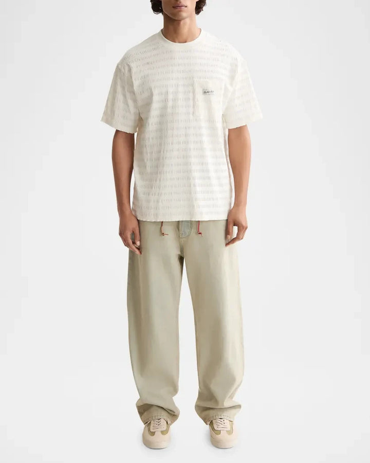 Scotch & Soda Men's Relaxed-Fit Textured Pocket T-Shirt MSRP $78