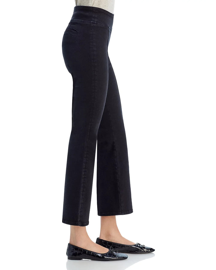 FRAME Jet Set High Rise Crop Mini Flare Leg Jeans MSRP $245