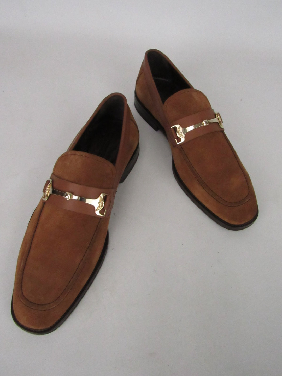 Men’s Premium Suede Loafers | Calf & Goat Leather – Handcrafted Size EU 41