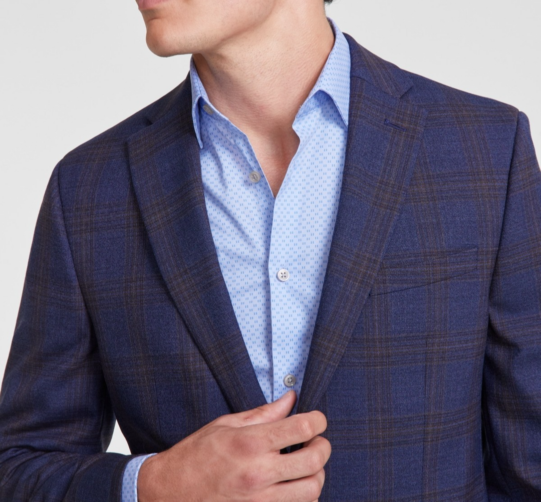 Bar III Men's Slim-Fit Wool-Blend Suit Separate Jacket MSRP $425