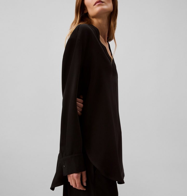 Calvin Klein Relaxed V-Neck Popover Tunic MSRP $79