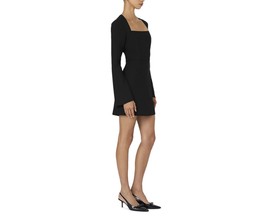 FRENCH CONNECTION Whisper Long Sleeve Dress MSRP $148