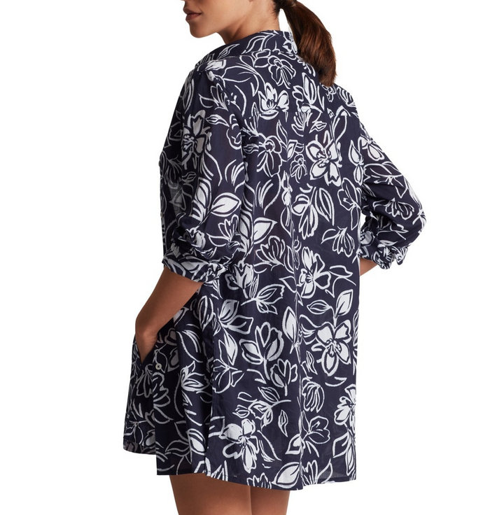 Lauren Ralph Lauren Women's Floral-Print Swim Cover-Up Set MSRP $195