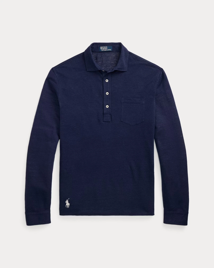 Polo By Ralph Lauren Lisle Long-Sleeve Polo Shirt MSRP $168