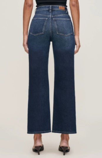 DL1961 Karmine Refined Wide Leg Sculp System High Rise Jeans MSRP $229