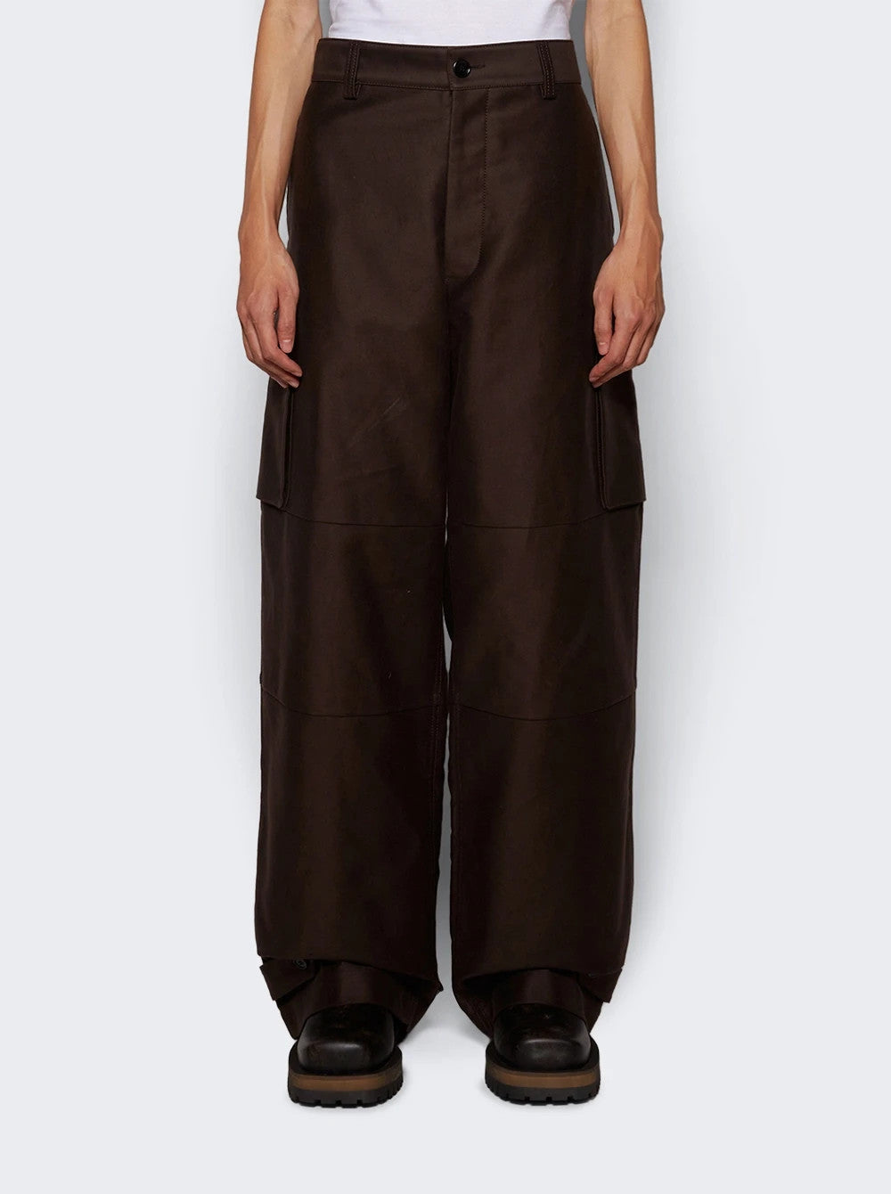 Marni Organic Cotton Cargo Pants $975 Size 52