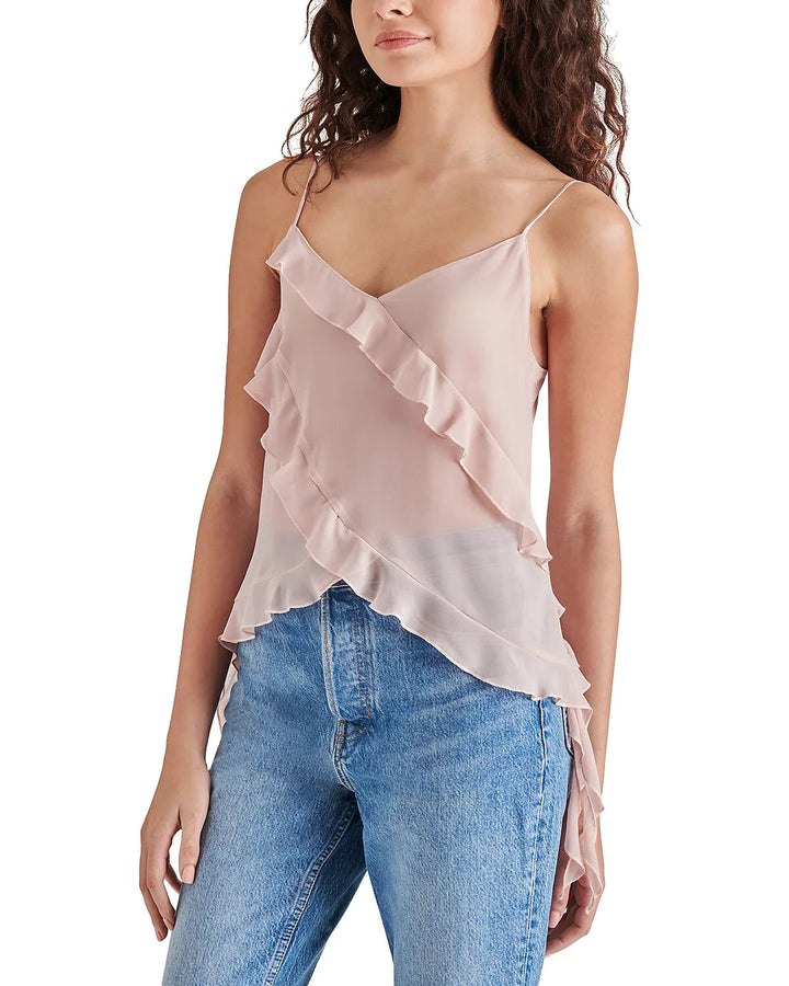 STEVE MADDEN Sal Ruffle Camisole Top MSRP $59