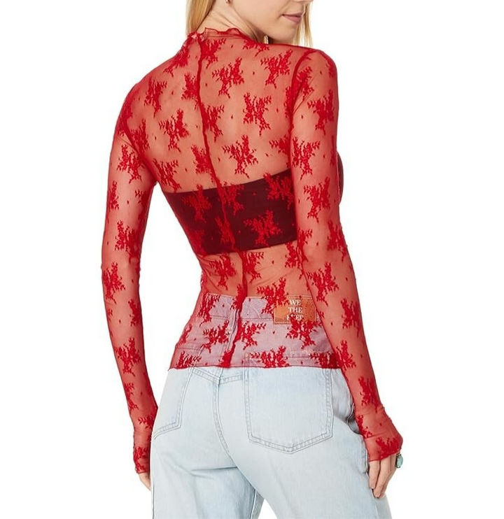 Free People Lady Lux Layering Top MSRP $40 Size S