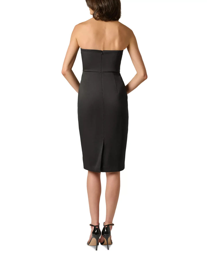 Aidan Mattox Stretch Mikado Midi Dress MSRP $295