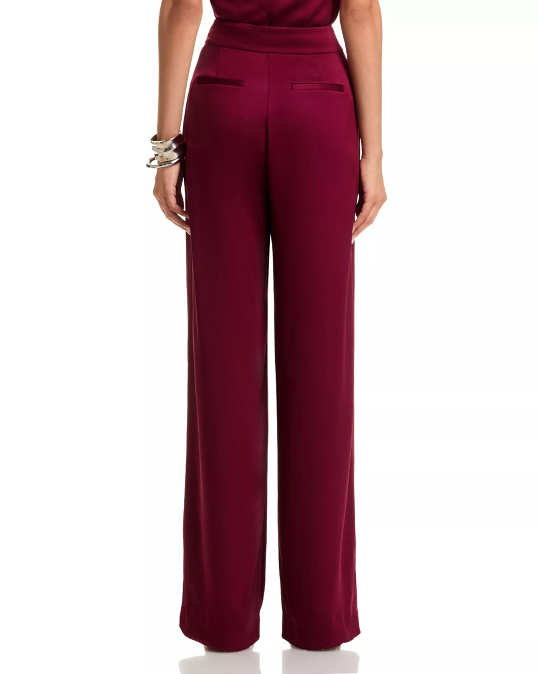 SIMKHAI Kyra Wide Leg Pants MSRP $395