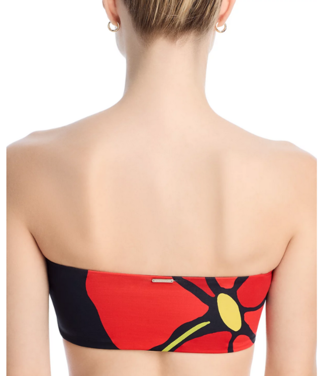 Cala de la Cruz Grecia Bandeau Bikini Top MSRP $150