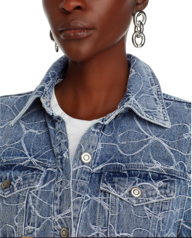 Ramy Brook Hoff Denim Jacket MSRP $445