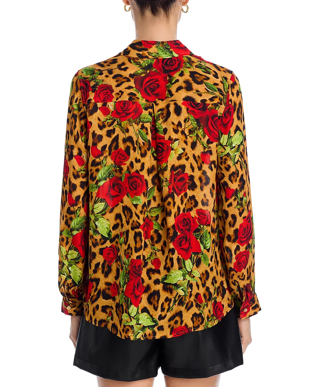 L'AGENCE Nina Silk Blouse MSRP $390