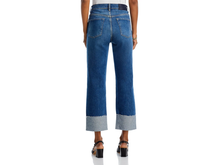 7 For All Mankind Logan High Rise Ankle Stovepipe Jeans MSRP $208