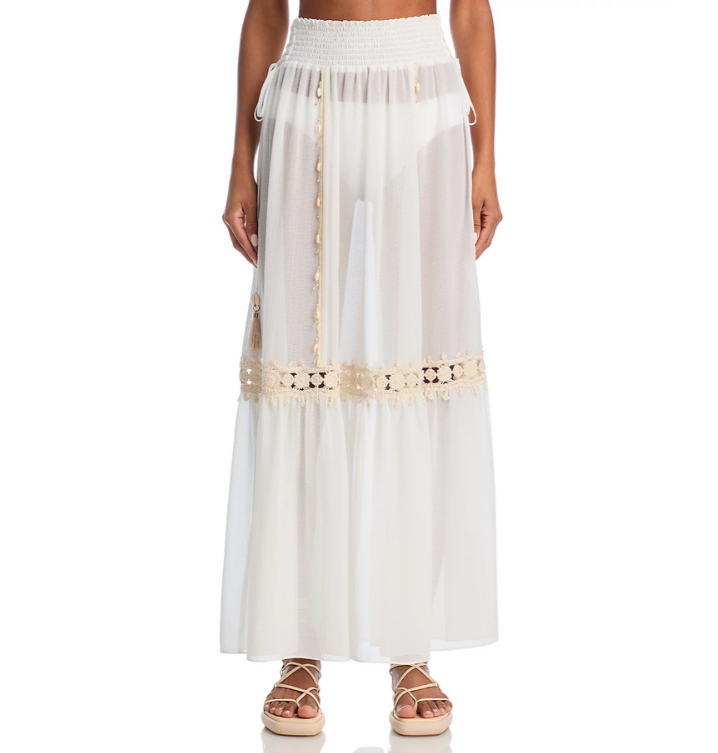 Ramy Brook Orlayne Cover-Up Skirt MSRP $275