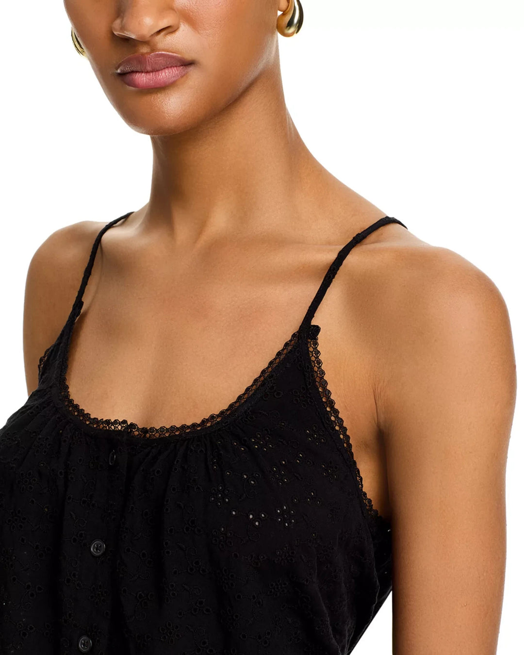 WAYF Zoe Eyelet Cami MSRP $78