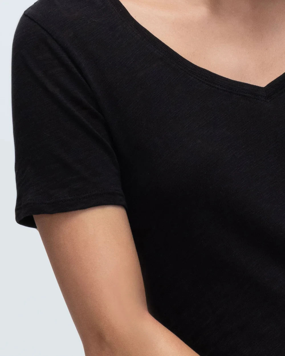 ATM Short Sleeve V-Neck Tee MSRP $85