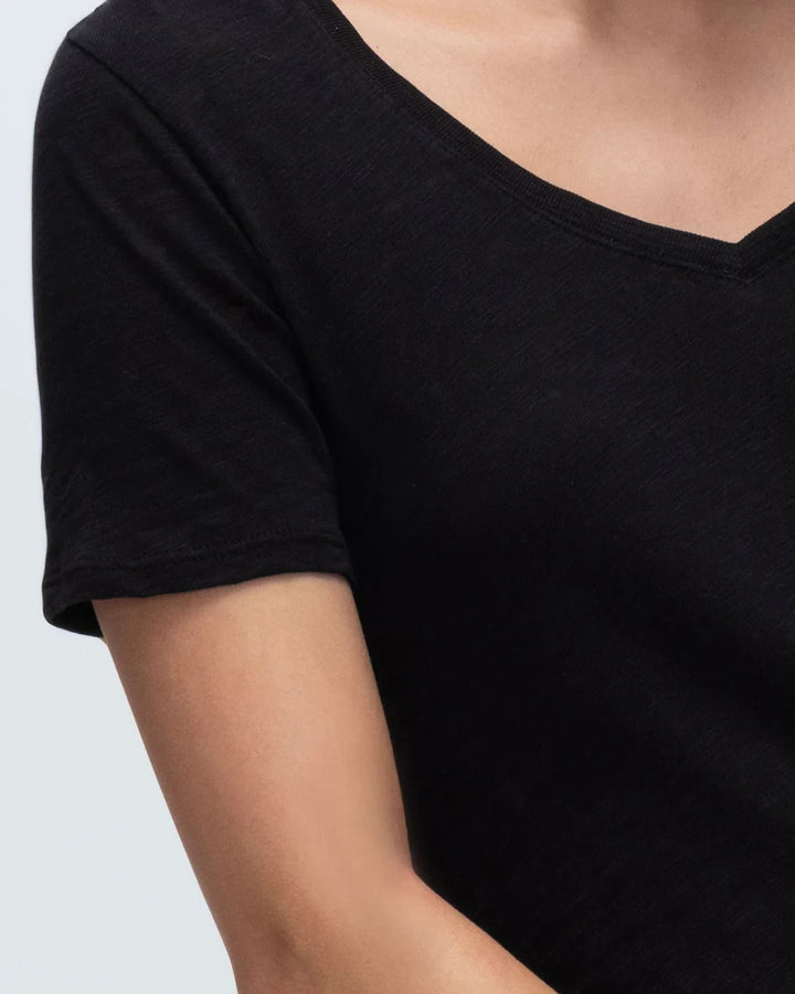 ATM Short Sleeve V-Neck Tee MSRP $85
