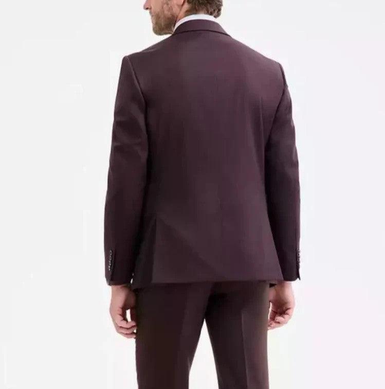 Calvin Klein Slim-Fit Wool-Blend Suit Jacket MSRP 450