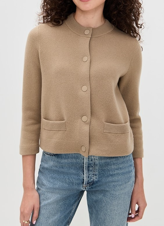Vince Shrunken Snap Cardigan Shrunken Snap Cardigan MSRP $468