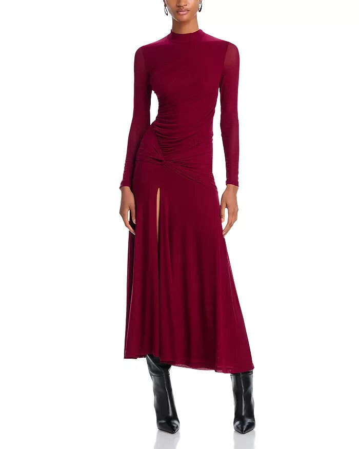 Bardot Liyana Ruched Side Midi Dress MSRP $129