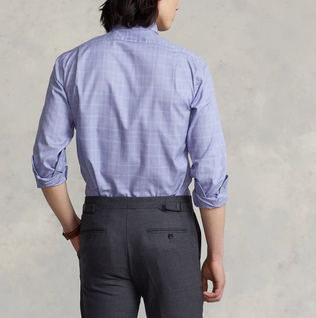 Polo Ralph Lauren Custom Fit Plaid Twill Shirt MSRP $168